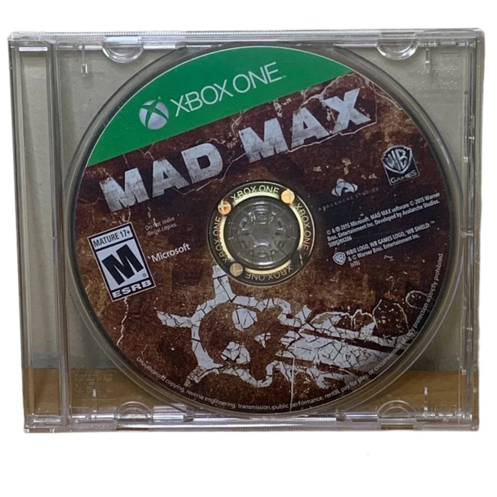 Mad Max - Xbox One - Game Disc Only - Tested and Works